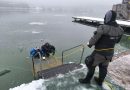 Eistauchtraining mit der Einsatzstelle Ferndorf