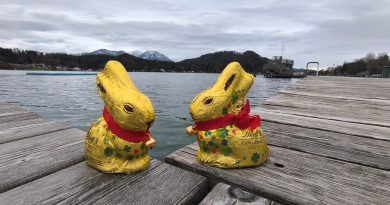 Ostereiertauchen am Klopeiner See