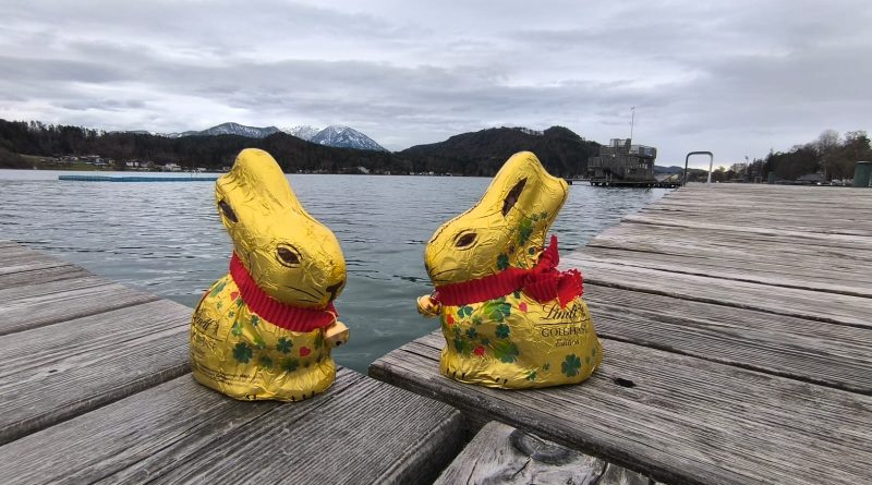 Ostereiertauchen am Klopeiner See